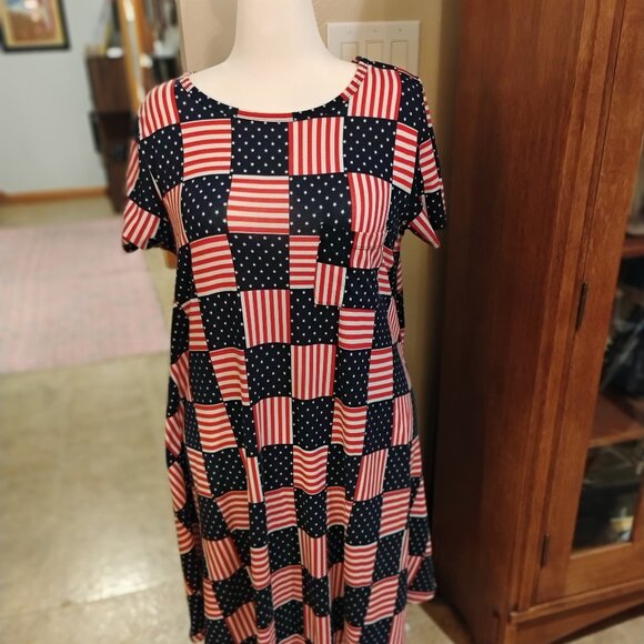LulaRoe patriotic dress!!!! - Picture 1 of 1